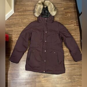 Eddie Bauer Women's Dark Purple Parka